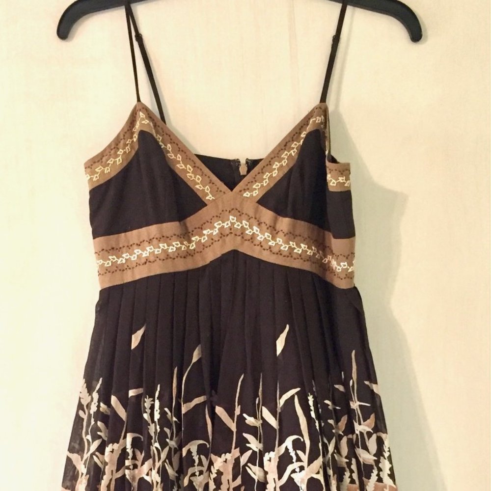 BCBG Max Azria Cocktail Dress with Tulle Fringe 2